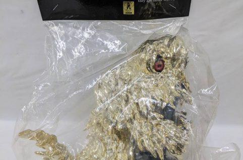 ヘドラ　コバルトver　金メッキ　フィギュア王限定ソフビ